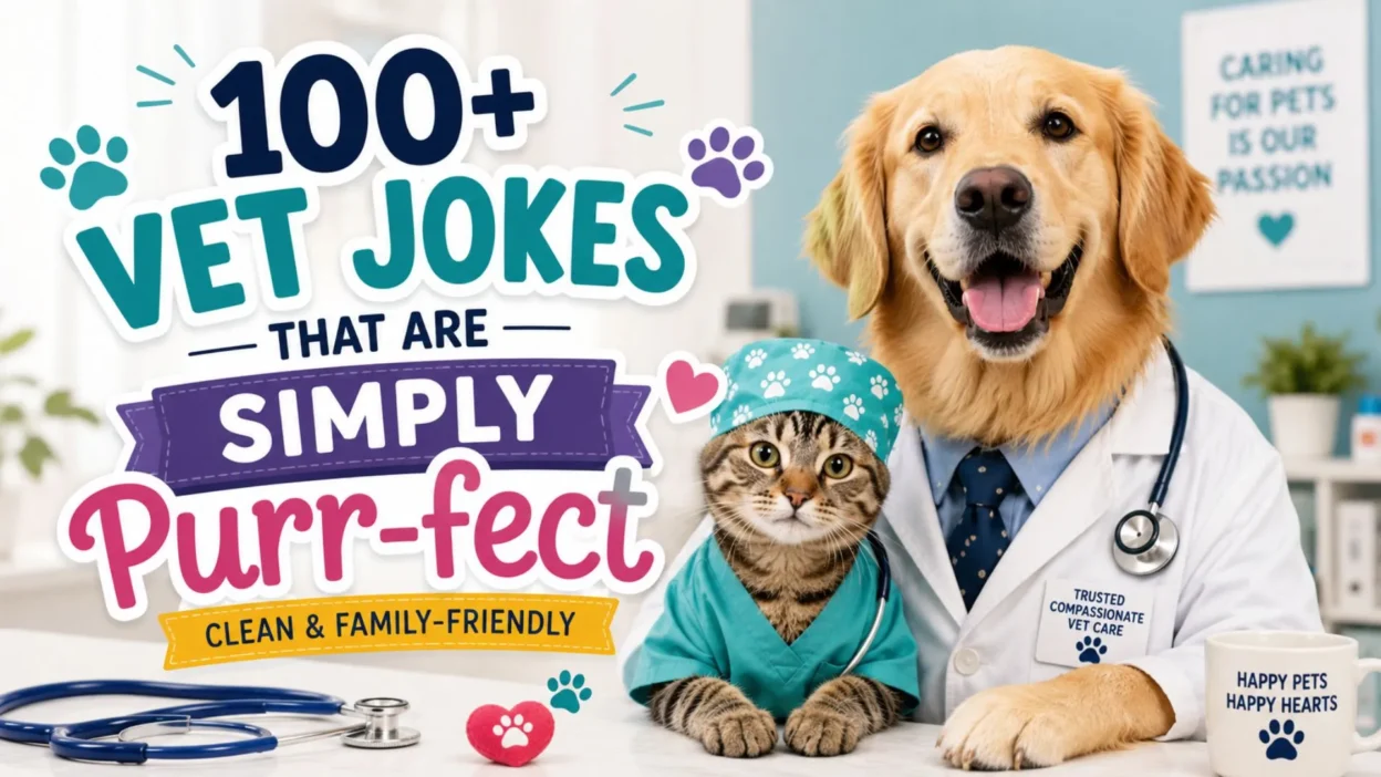100+ Vet Jokes That Are Simply Purr-fect (Clean & Family-Friendly)