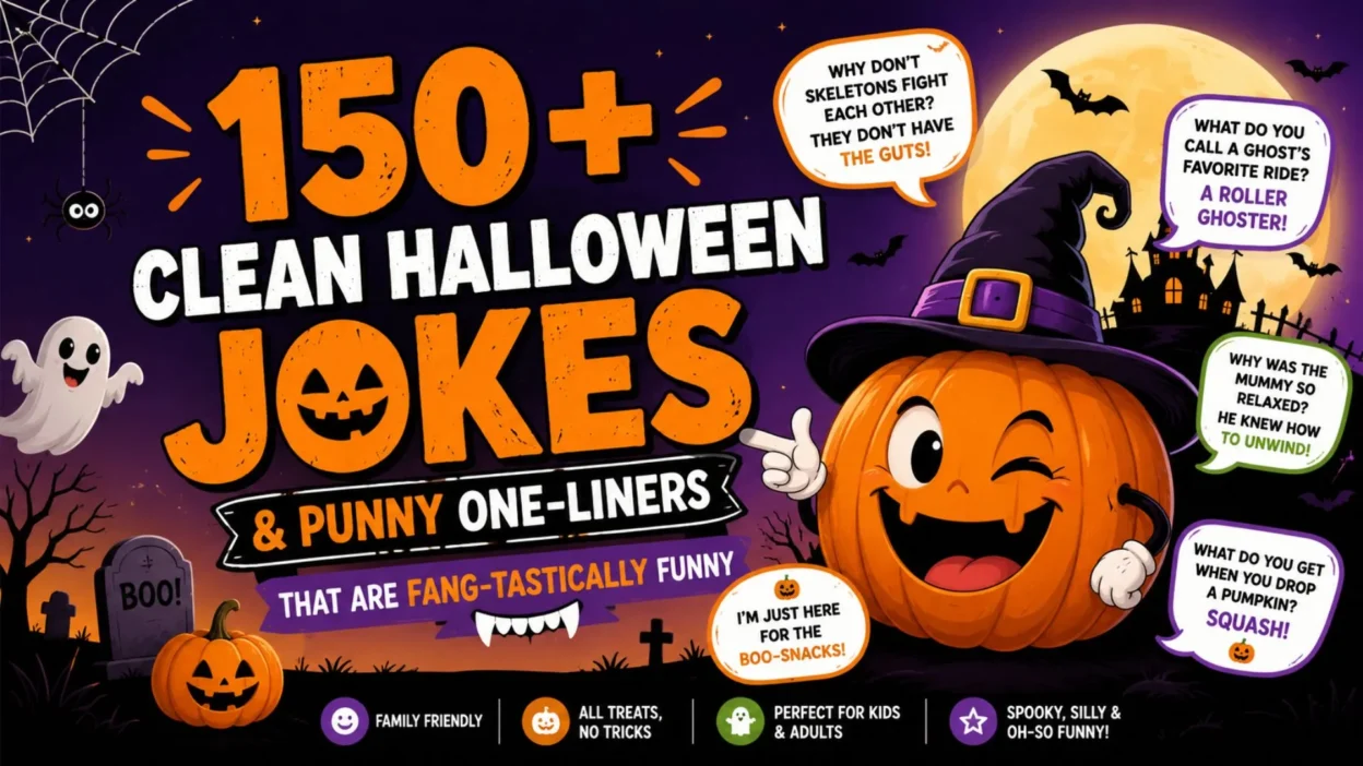 Clean Halloween Jokes & Punny One‑Liners