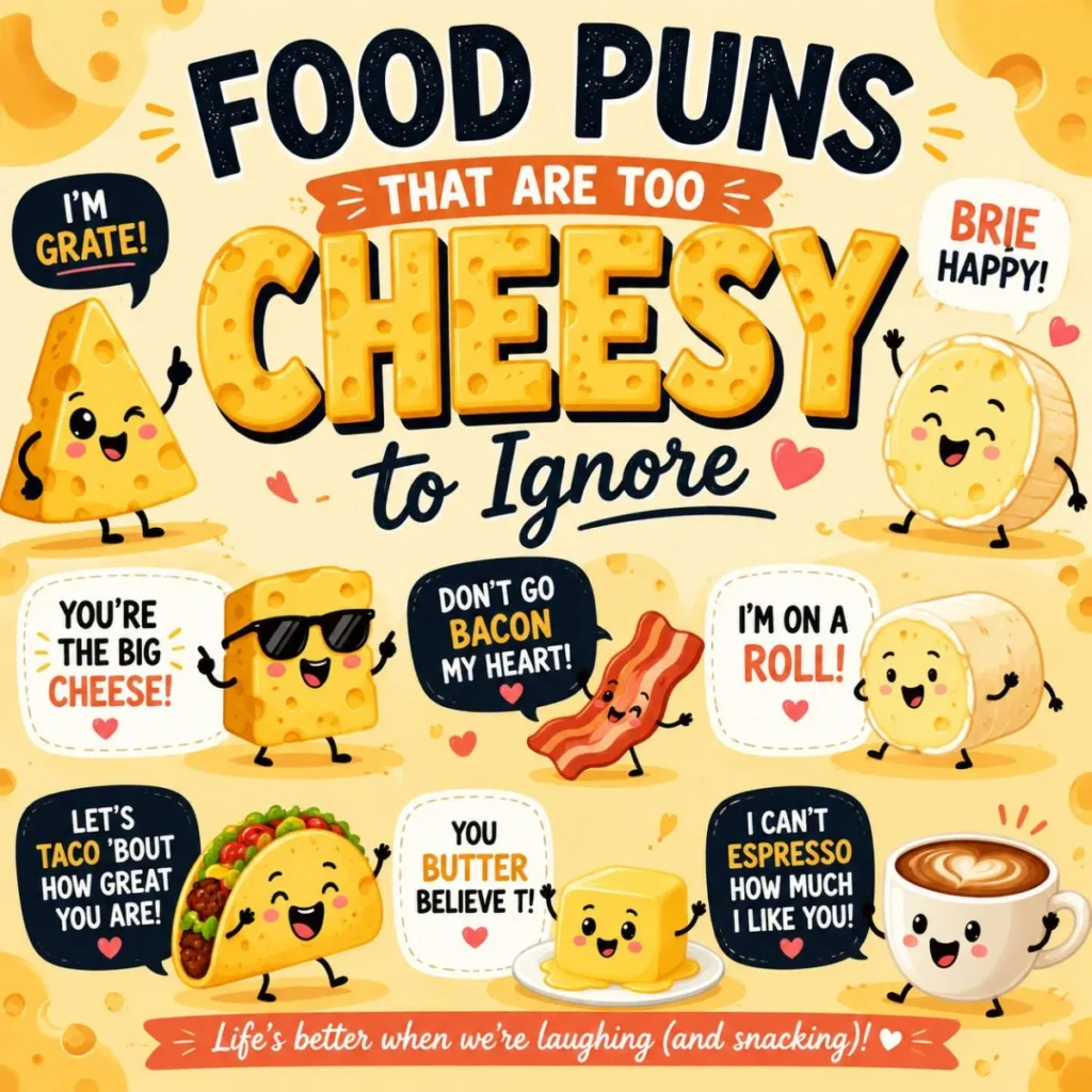 Food Puns That Are Too Cheesy to Ignore