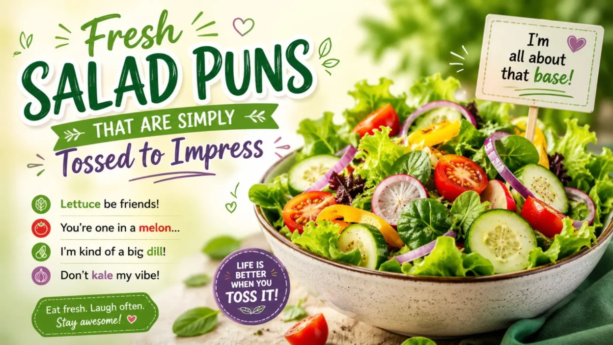 Fresh Salad Puns That Are Simply Tossed to Impress