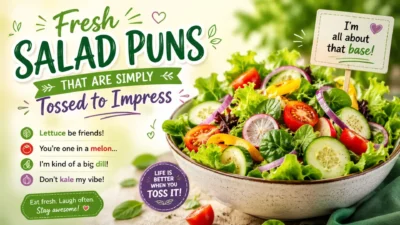 Fresh Salad Puns That Are Simply Tossed to Impress
