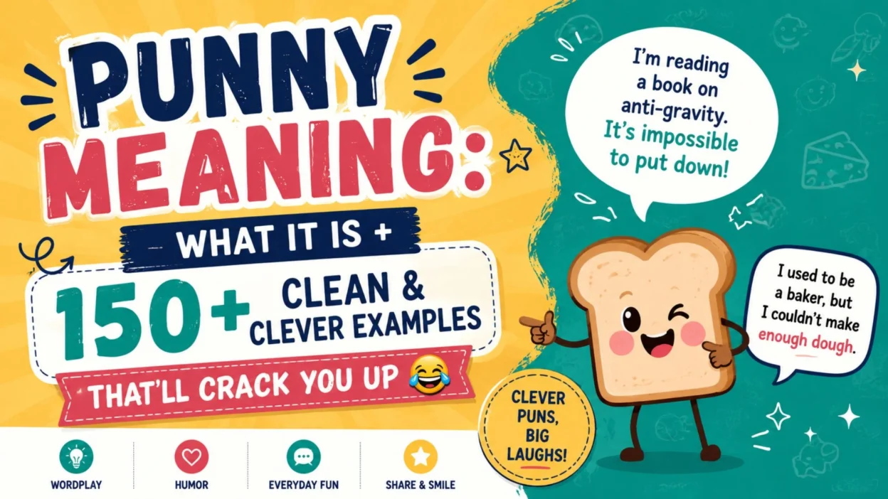 Punny Meaning What It Is: 150 Clean & Clever Examples That’ll Crack You Up