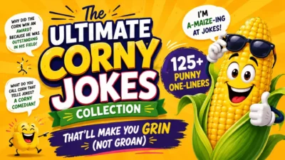 The Ultimate Corny Jokes Collection: 125+ Punny One-Liners