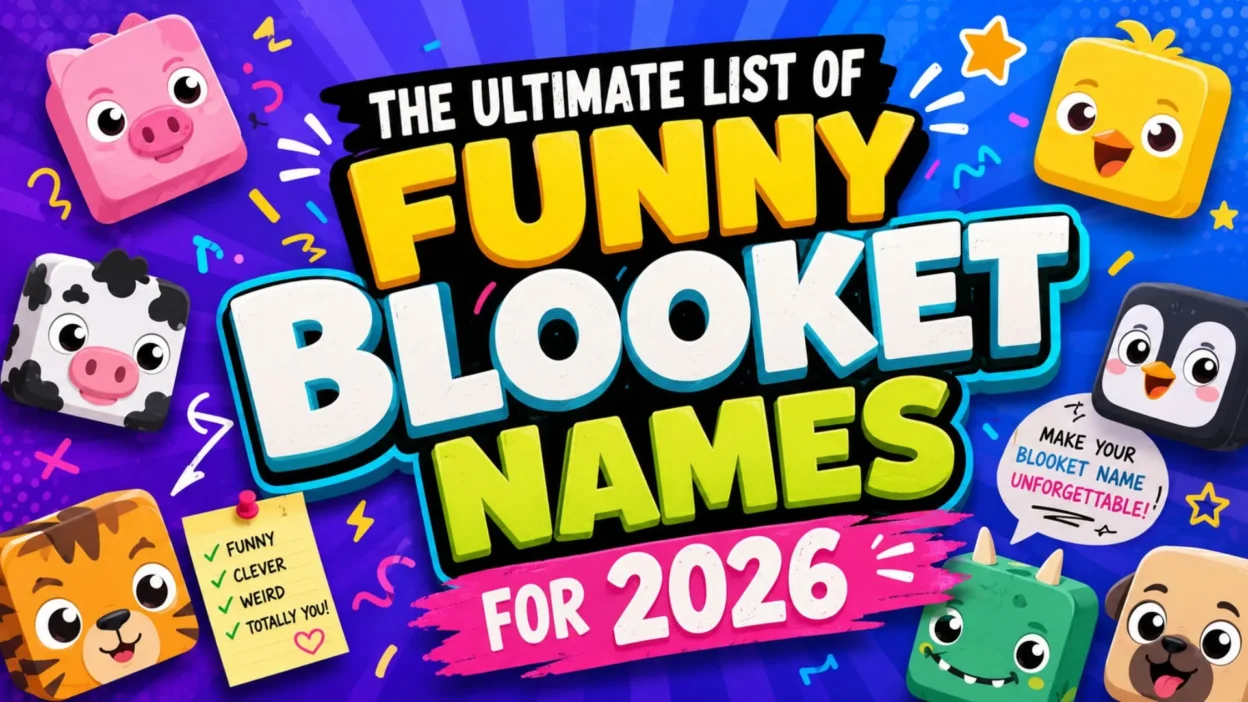 The Ultimate List of Funny Blooket Names for 2026