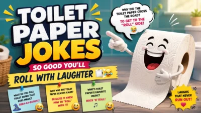 Toilet Paper Jokes So Good You’ll Roll With Laughter 🧻😂.