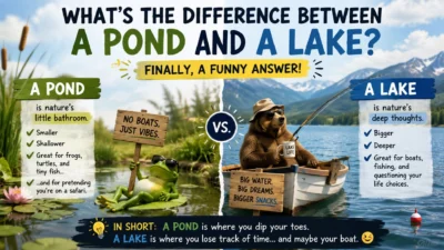 What’s the Difference Between a Pond and a Lake?