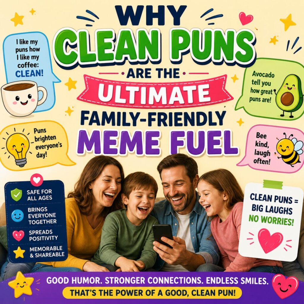 Why Clean Puns Are the Ultimate Family-Friendly Meme Fuel