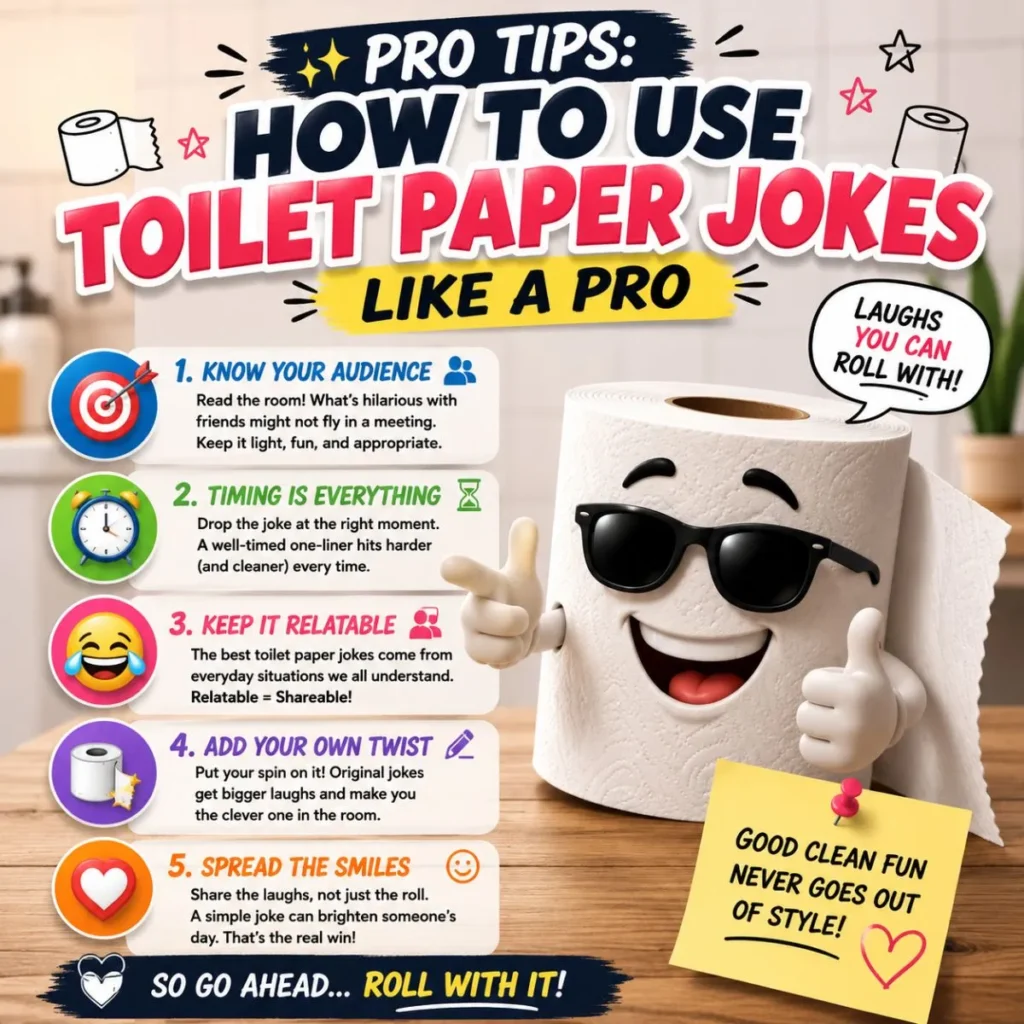 Pro Tips: How to Use Toilet Paper Jokes Like a Pro