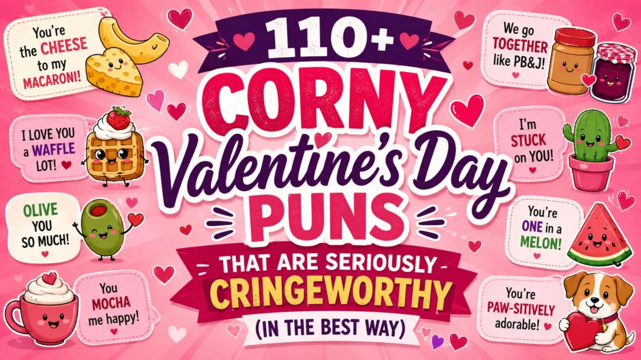 Corny Valentine’s Day Puns