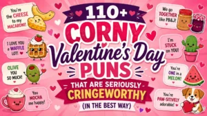 Corny Valentine’s Day Puns