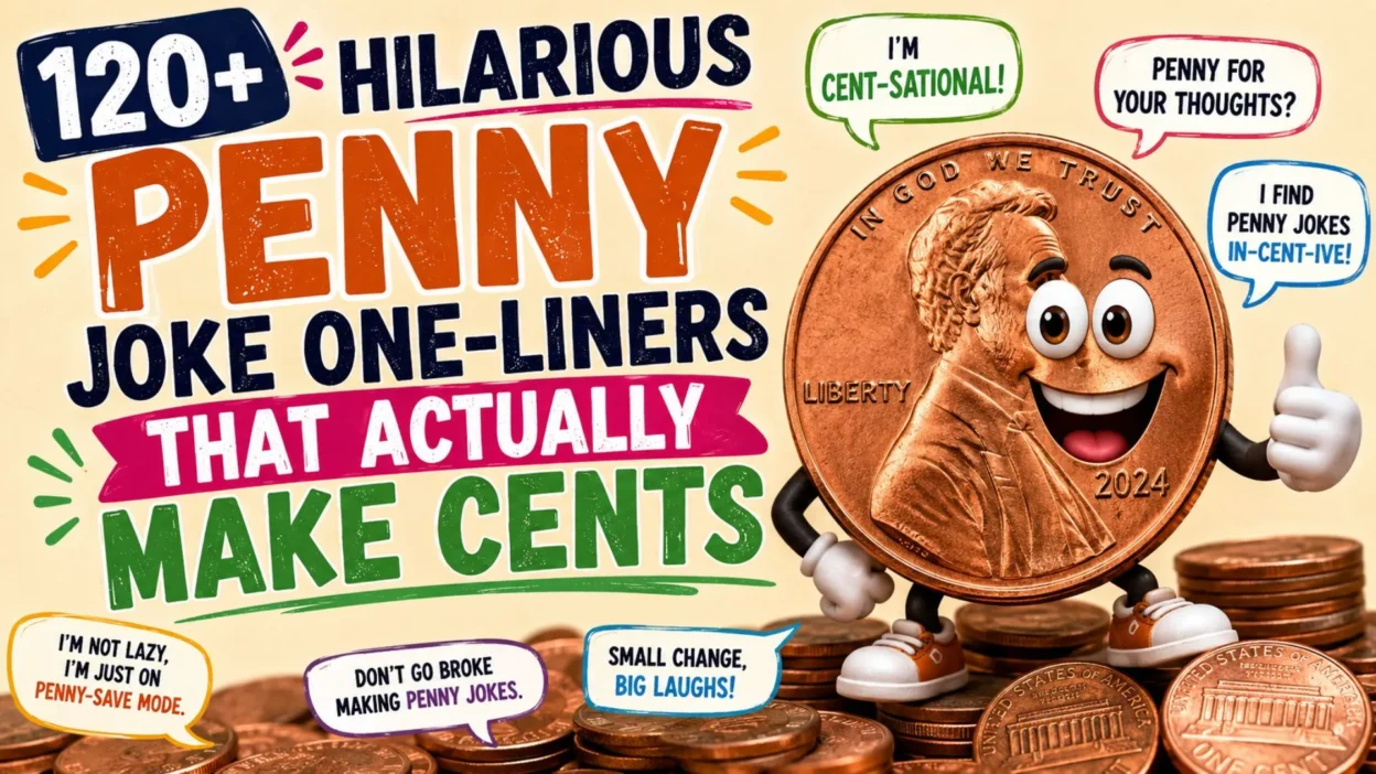 120+ Hilarious Penny Joke One-Liners