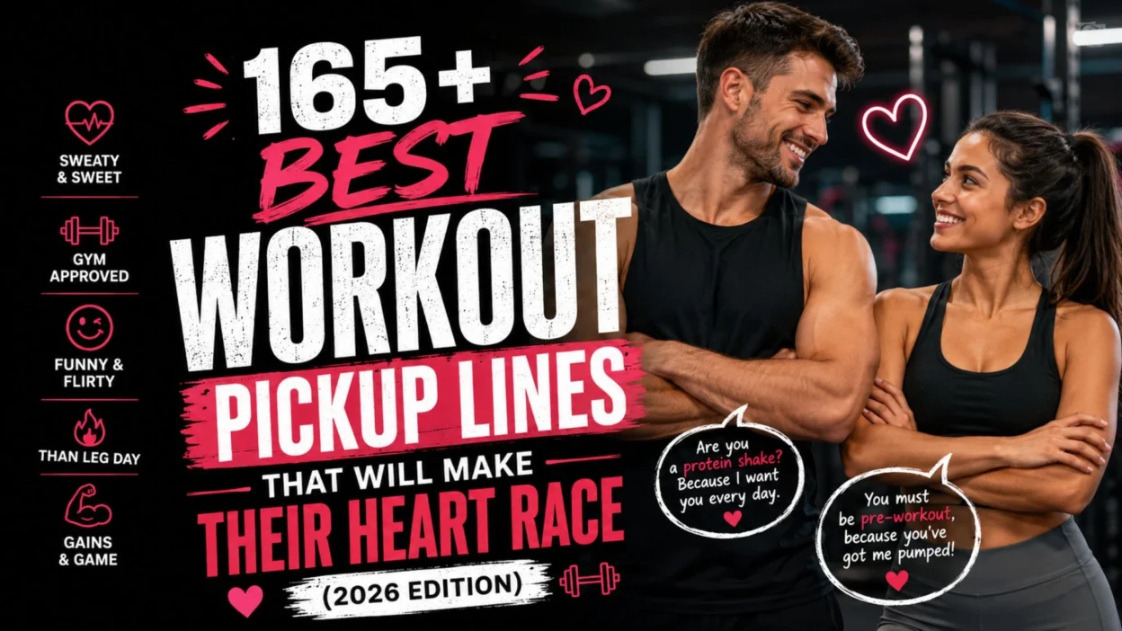 165+ Best Workout Pickup Lines That Will Make Their Heart Race (2026 Edition)