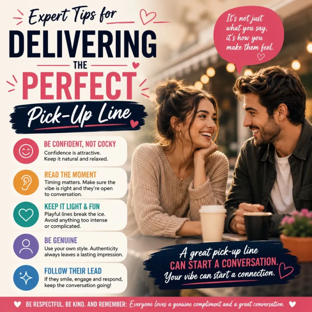 🚀 Expert Tips for Delivering the Perfect Pick-Up Line