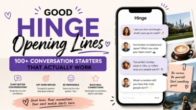 Good Hinge Opening Lines 100 Conversation Starters That Actually Work