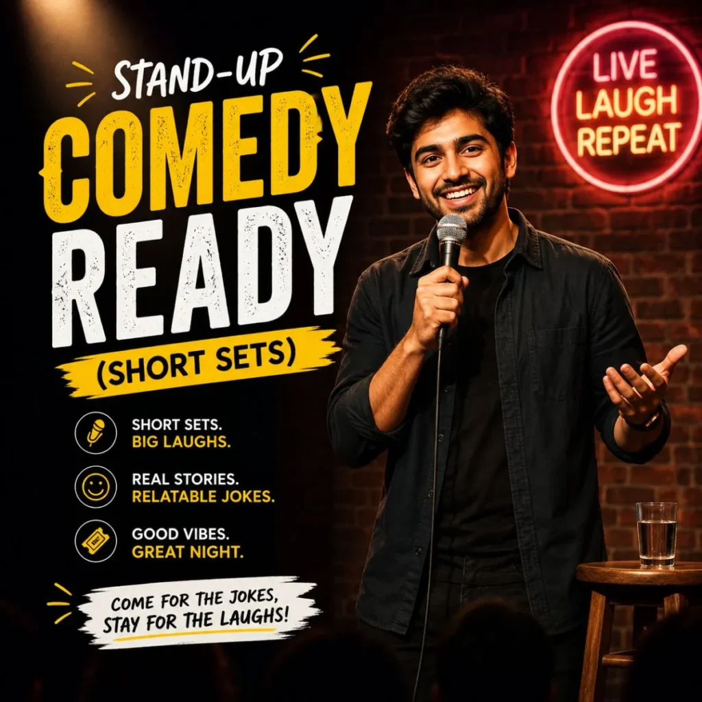 Stand-Up Comedy Ready (Short Sets)