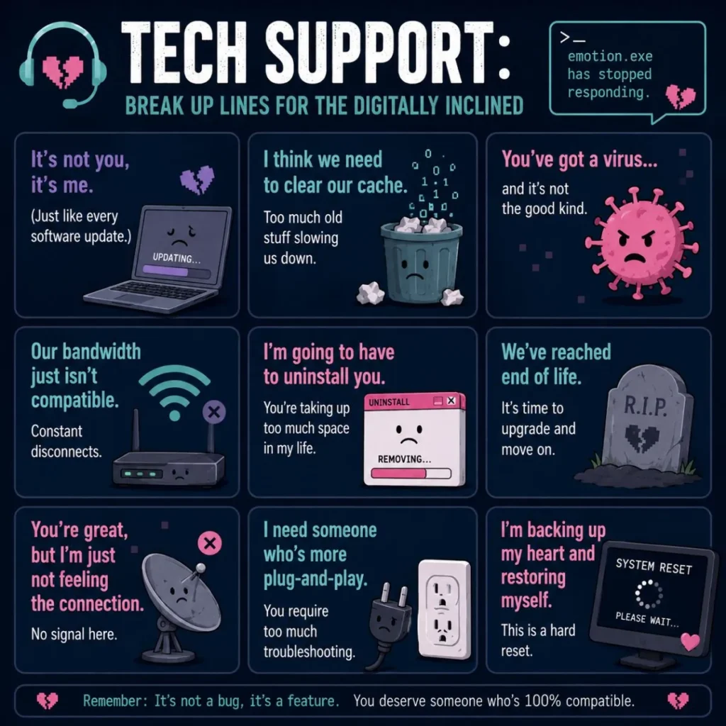 🔧 Tech Support: Break Up Lines for the Digitally Inclined