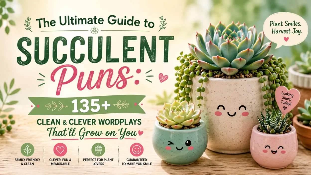 The Ultimate Guide to Succulent Puns