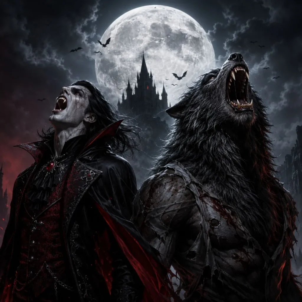 Vampire & Werewolf Howlers 🐺🧛